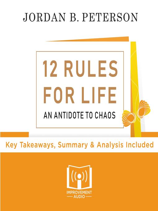 Title details for 12 Rules For Life by Jordan Peterson by Improvement Audio - Available